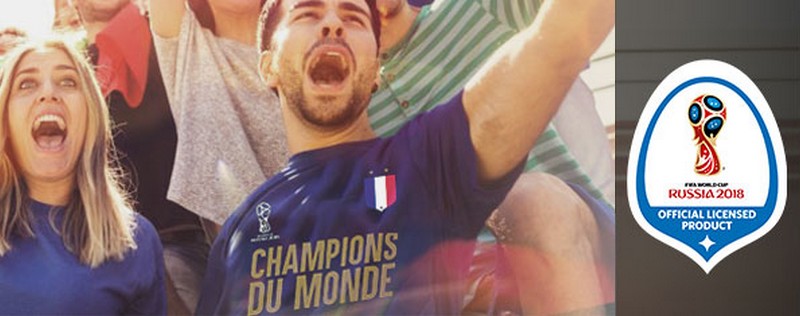 T-shirt FIFA France champions du monde