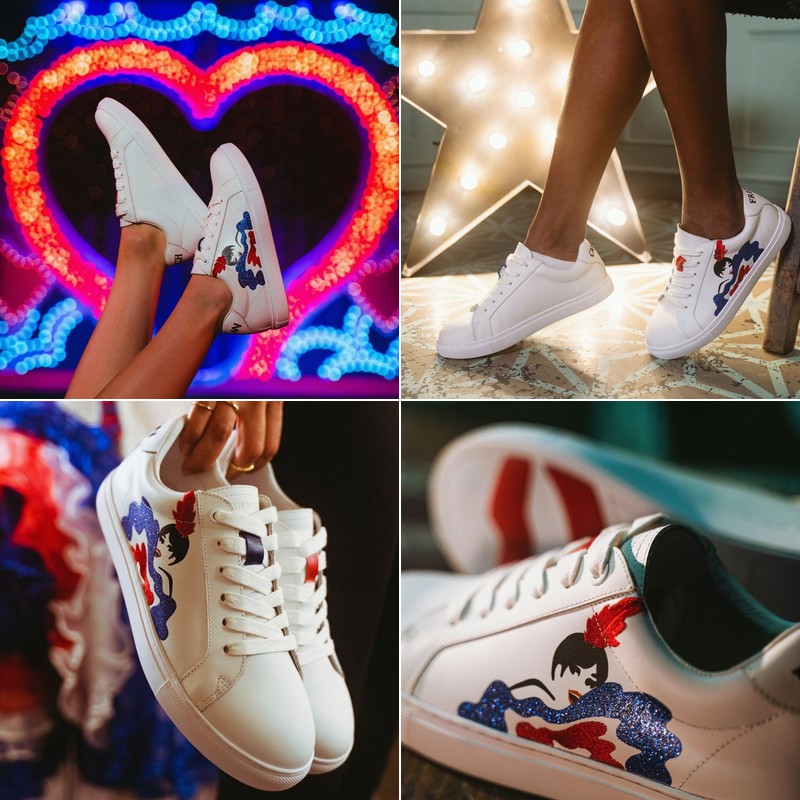 sneakers Simone Moulin Rouge