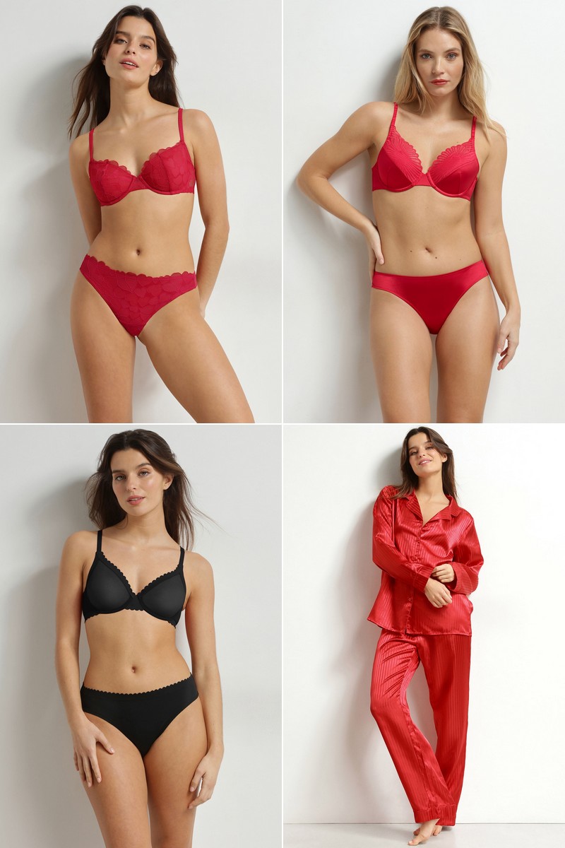 lingerie Saint Valentin DIM