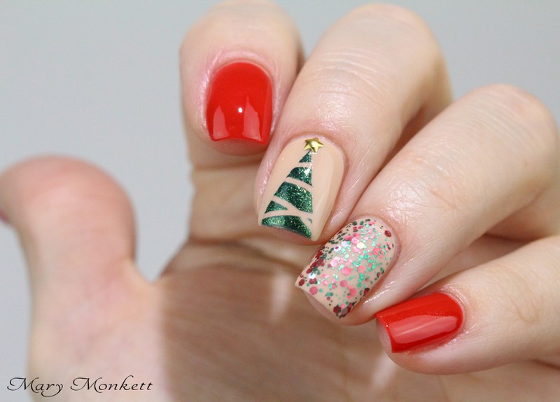 nails art de Noël