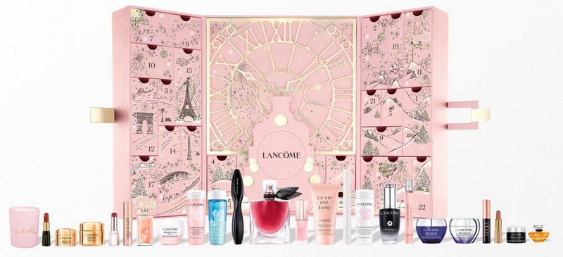 contenu di Calendrier de l'Avent Lancôme 