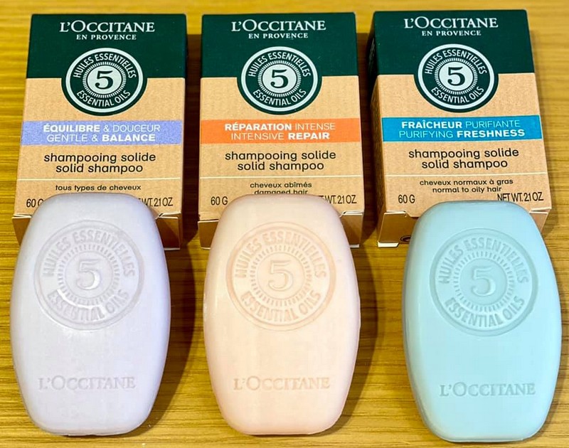 Shampoings solides L'Occitane