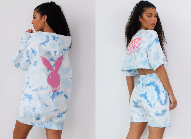 Playboy x Missguided tie and dye