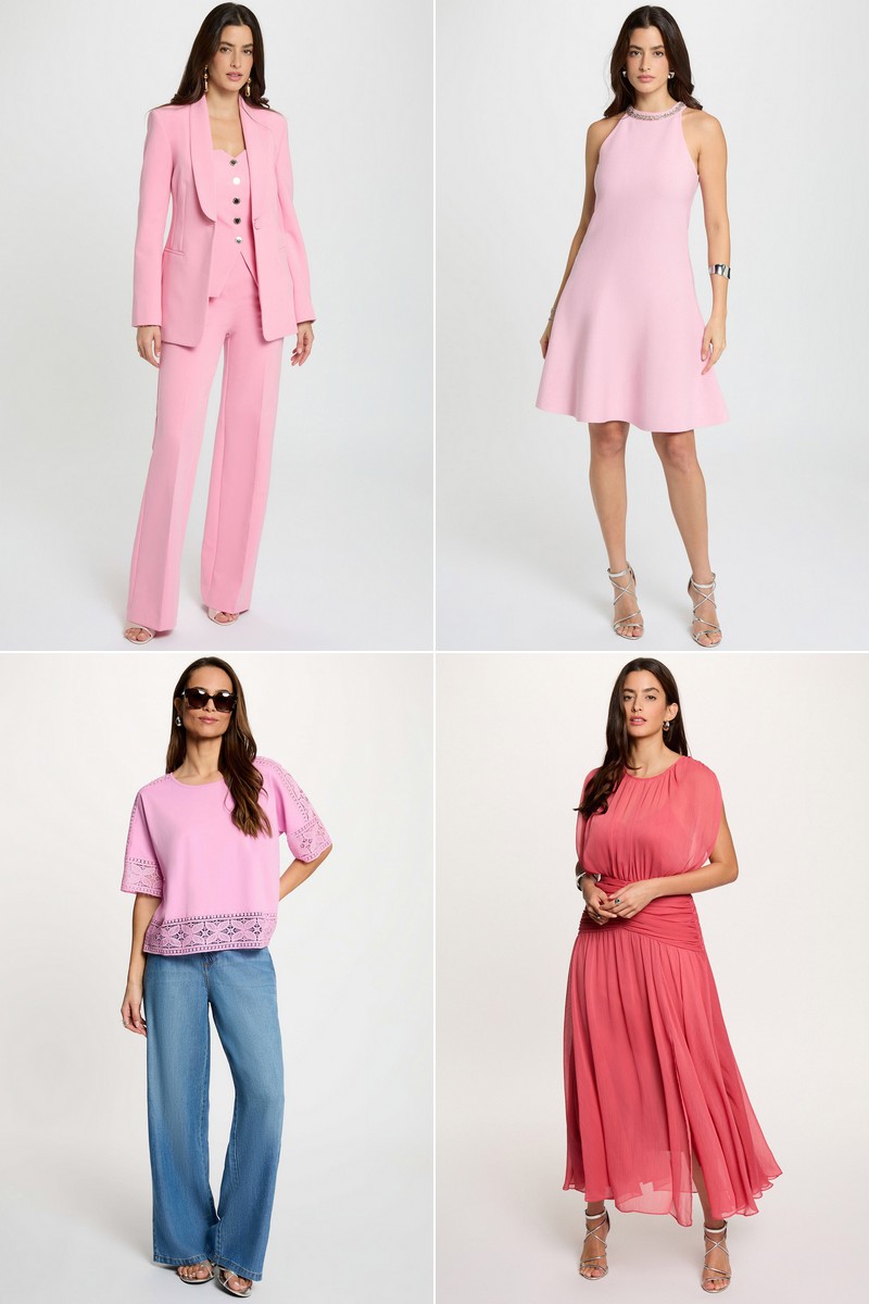 collection de printemps rose Morgan