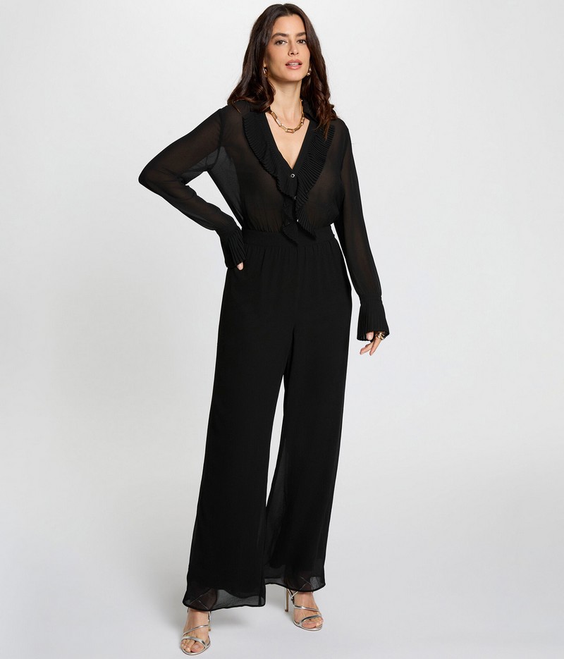 combinaison noire Morgan