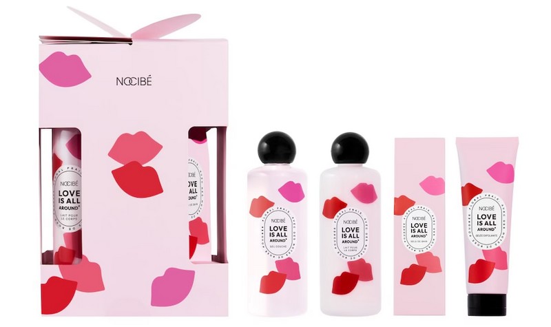 Coffret bain Love is All Around Nocibé