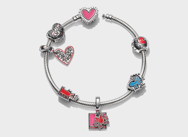bracelet Pandora x Keith Haring