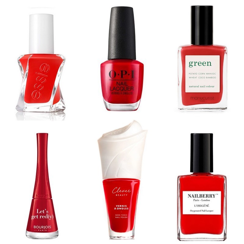 vernis à ongles rouge