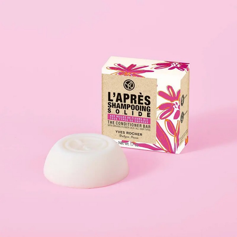 après-shampoing solide Yves Rocher
