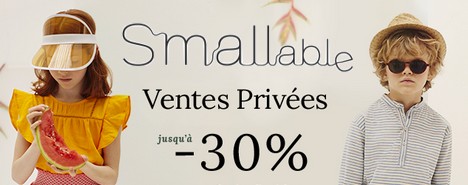 ventes privées Smallable