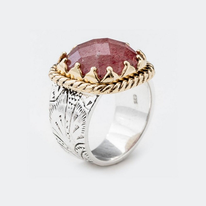 bague en argent Canyon