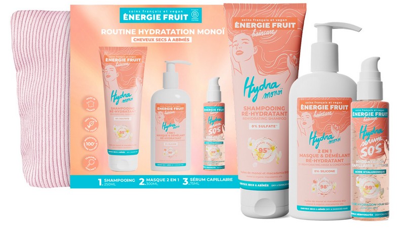 Trousse capillaires monoï Energie Fruit