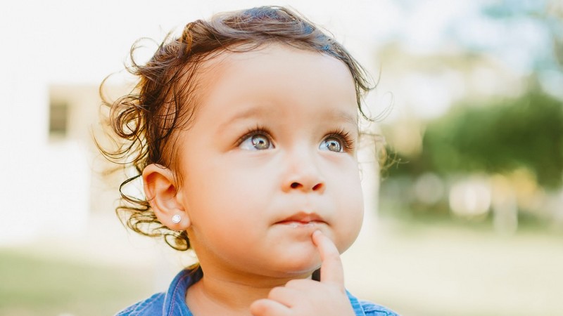 boucles d'oreilles pour fillettes