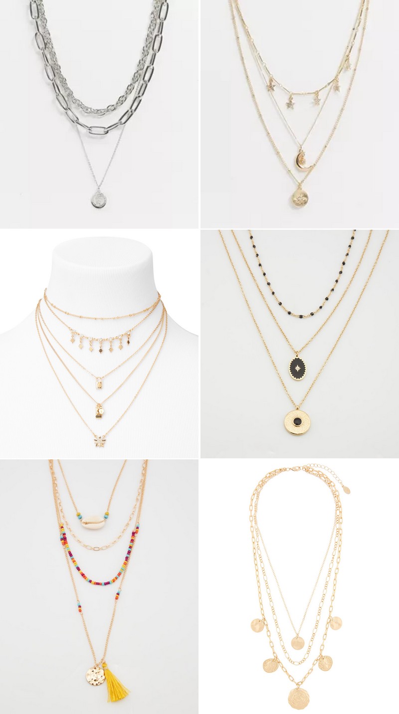 layering de colliers