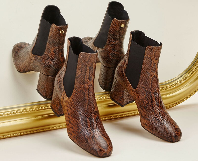 bottines python Cosmoparis