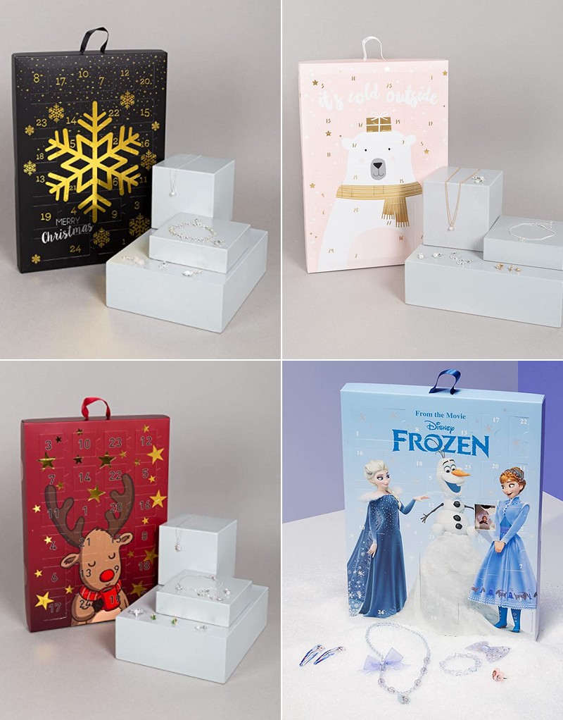 calendriers de l'Avent bijoux Six