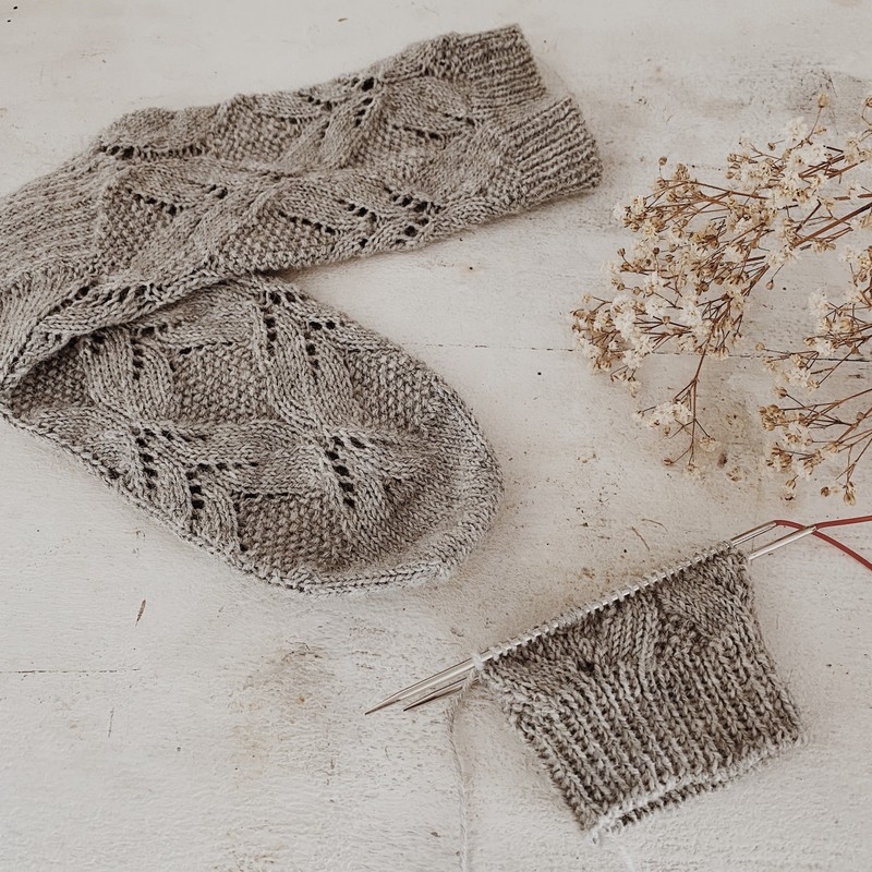 offrir des chaussettes tricotées