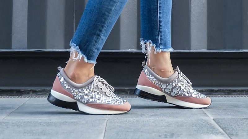 baskets dressing féminin