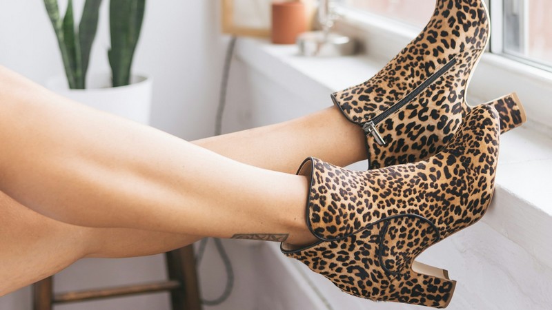 chaussures léopard