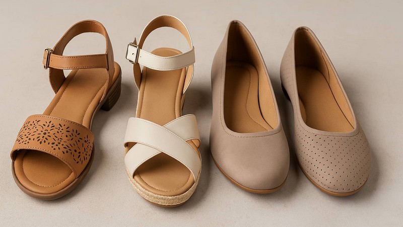 chaussures été pieds sensibles