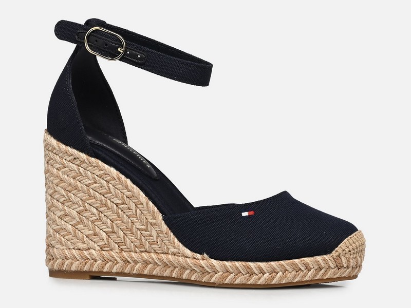 espadrilles compensées marine Tommmy Hilfiger
