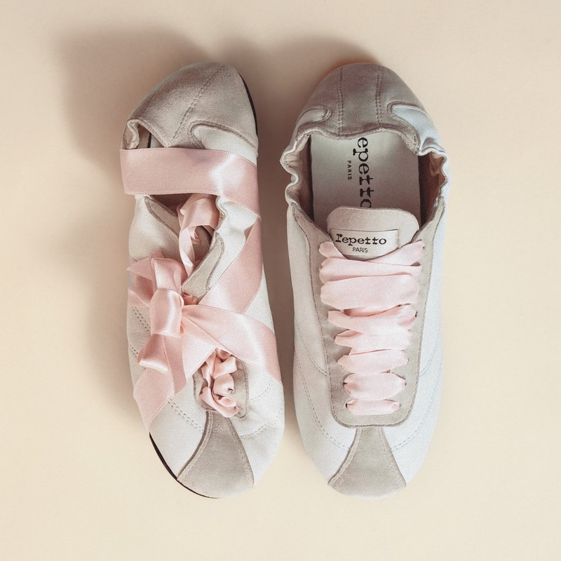 sneakers Tennis Silk Repetto