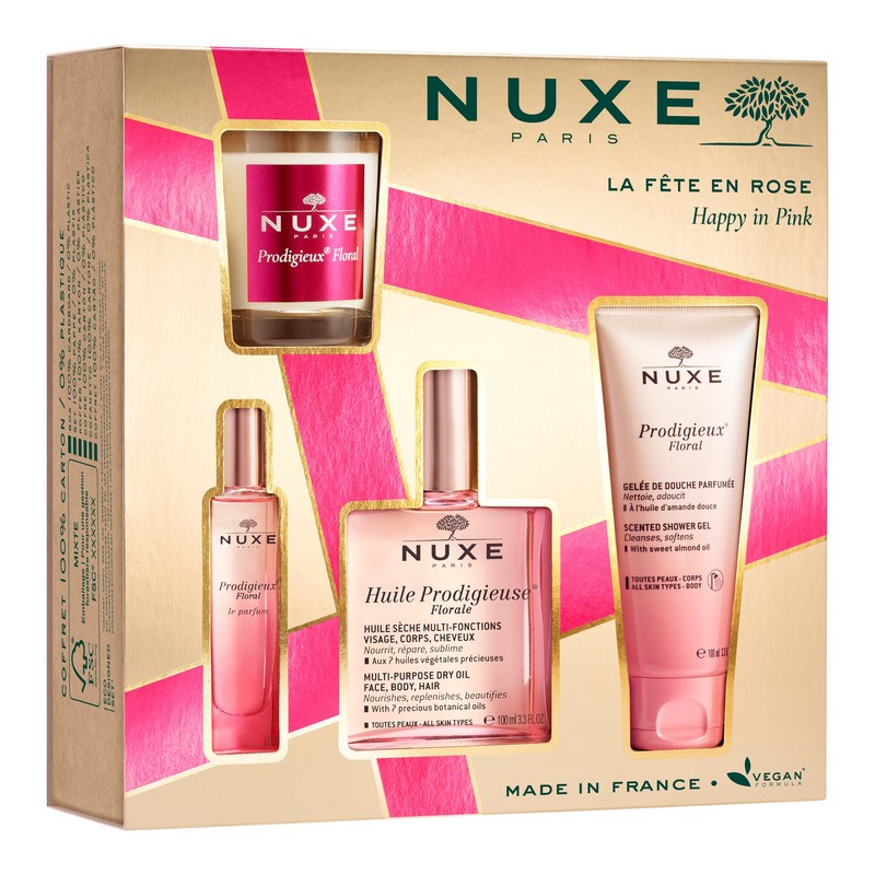 coffret La fête en rose Nuxe