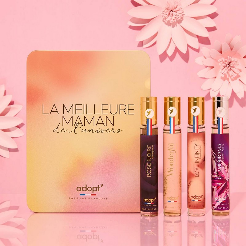 coffret parfum La meilleure maman Adopt