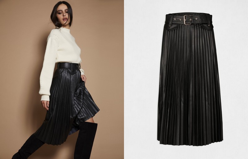 jupe plissée Morgan