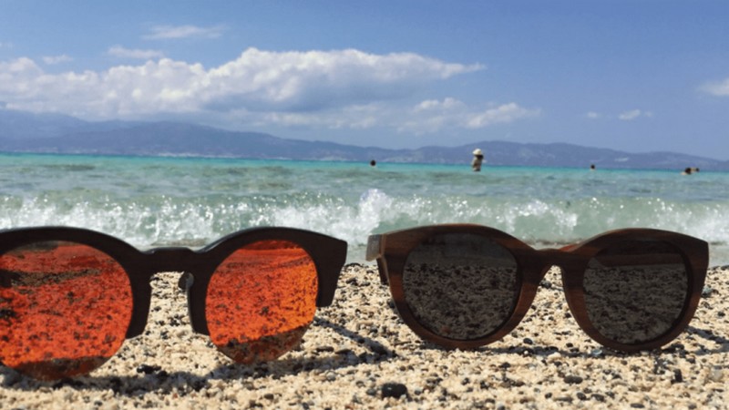 lunettes en bois ShinyWood