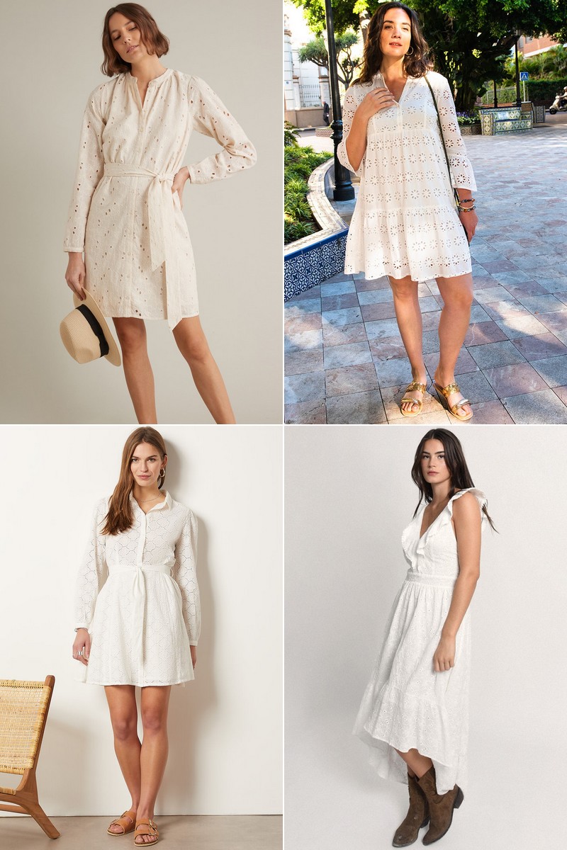 robes broderie anglaise