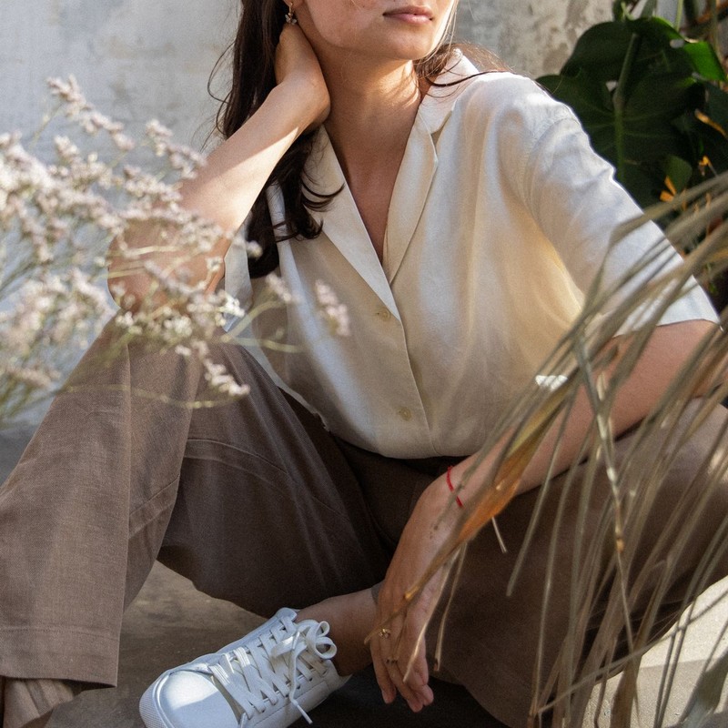 pantalon en lin été