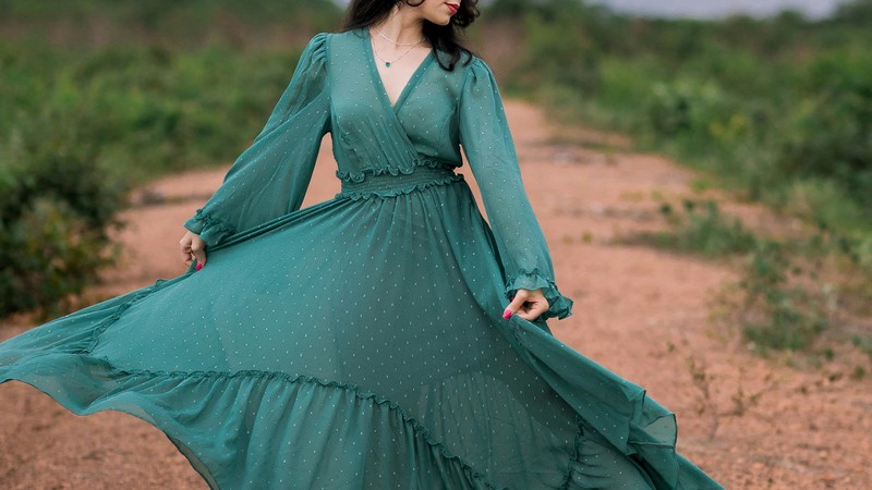 robe longue morphologie