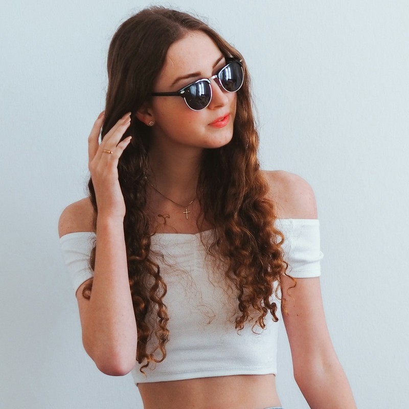 T-shirt à col bardot