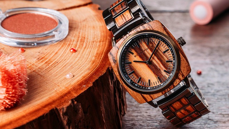 Montres en bois écolo