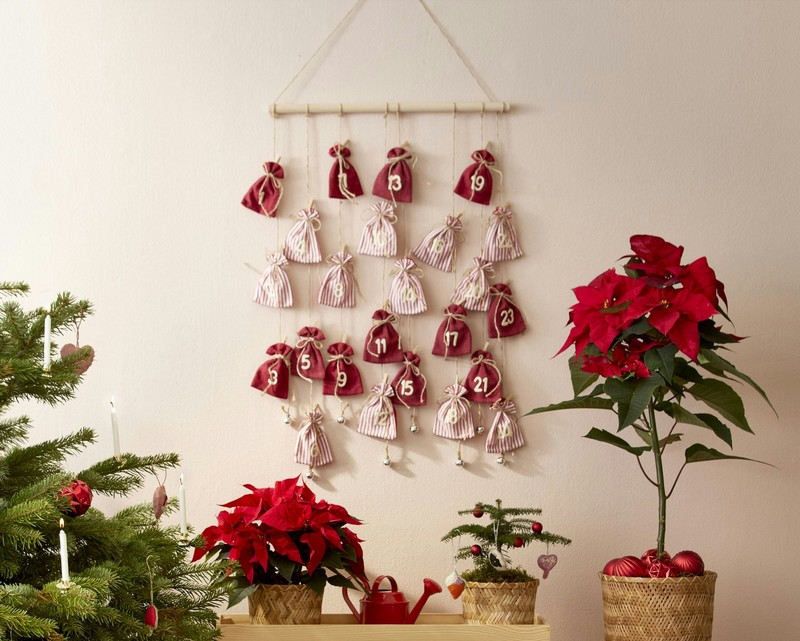 calendrier de l'Avent fait maison