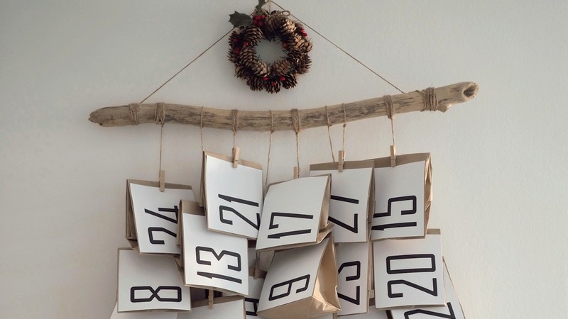 calendrier de l’Avent personnalisé