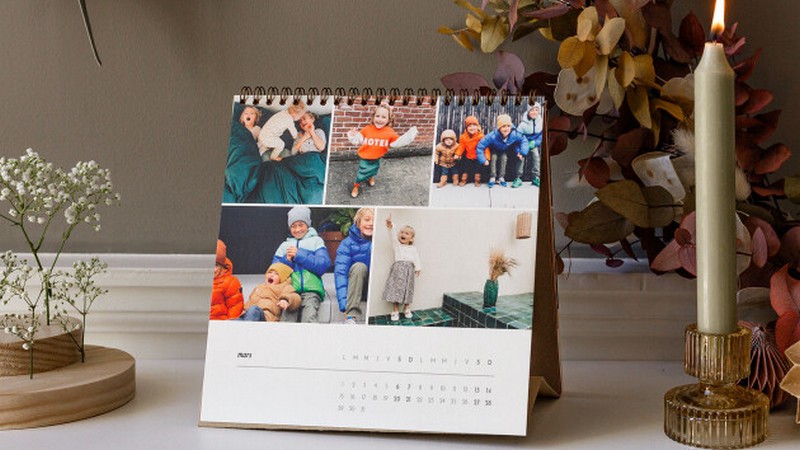 calendrier photo personnalisé