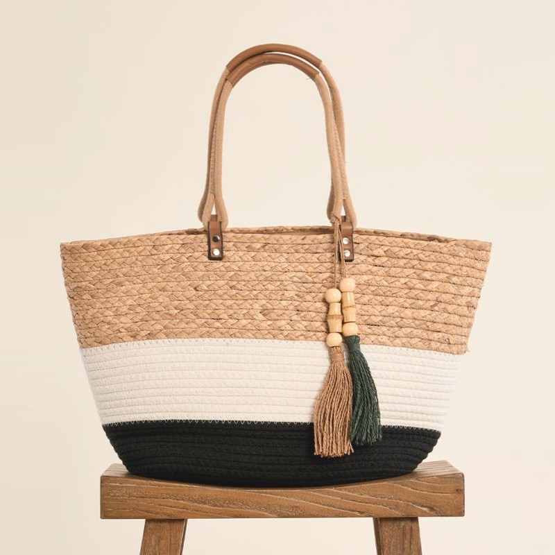 panier de plage tressé Molly Bracken