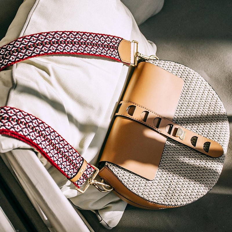 Sac à bandoulière décorée