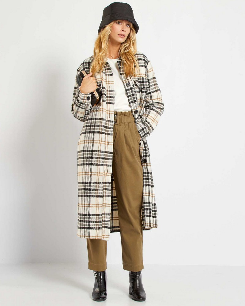 surchemise longue Kiabi