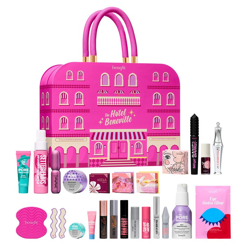 contenu du Calendrier de l'Avent Benefit Cosmetics