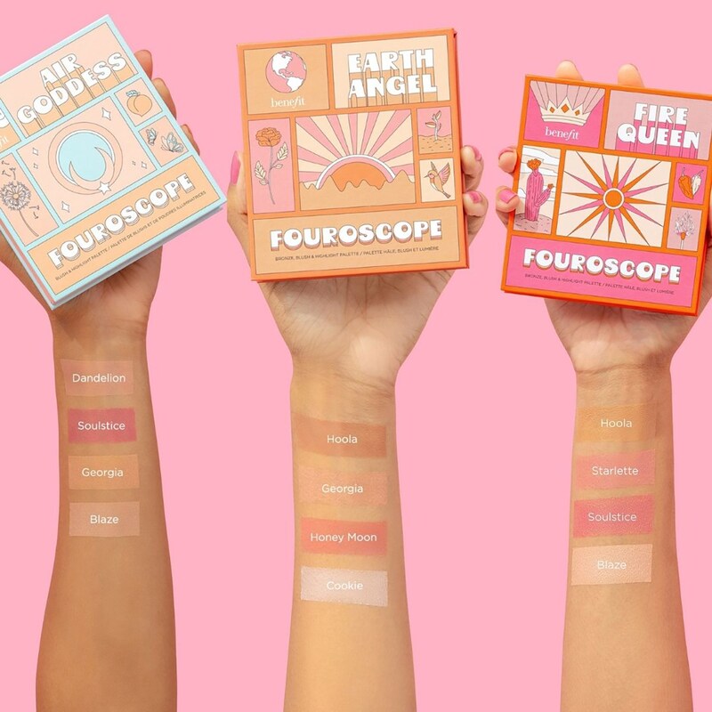 palettes Benefit fouroscope