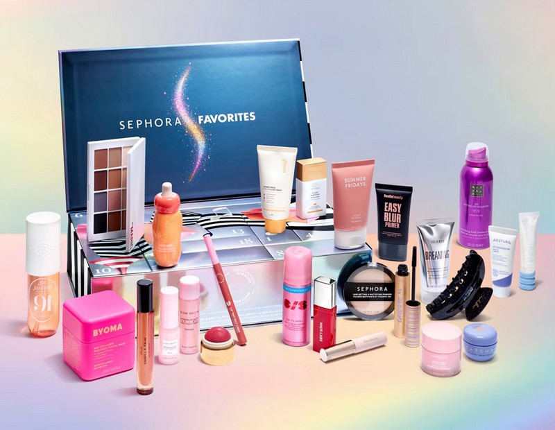 contenu du calendrier de l'Avent Sephora Favorites