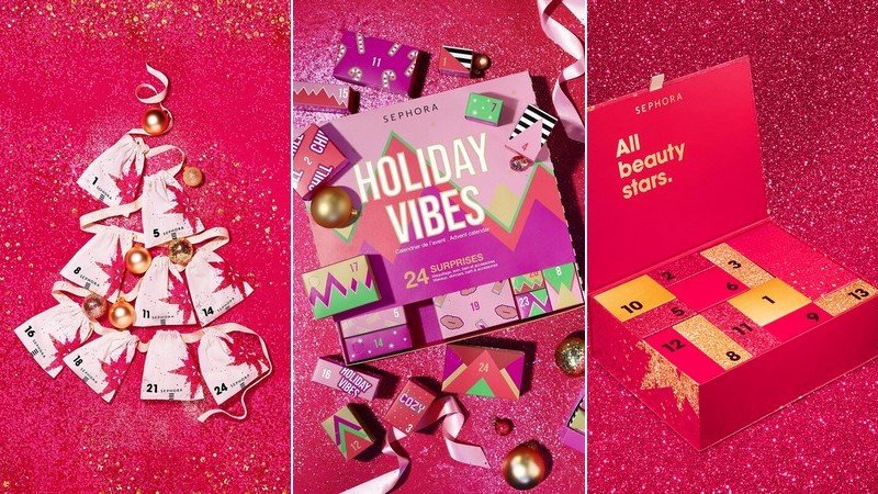 Les calendriers de l'Avent 2021 Sephora