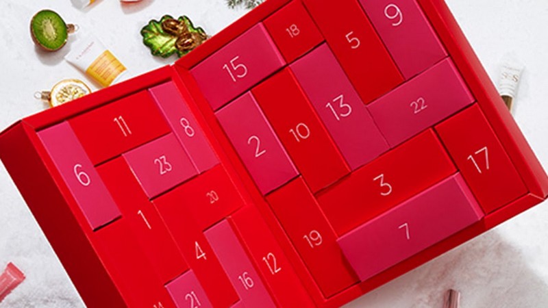 Calendrier de l'Avent 2022 Clarins