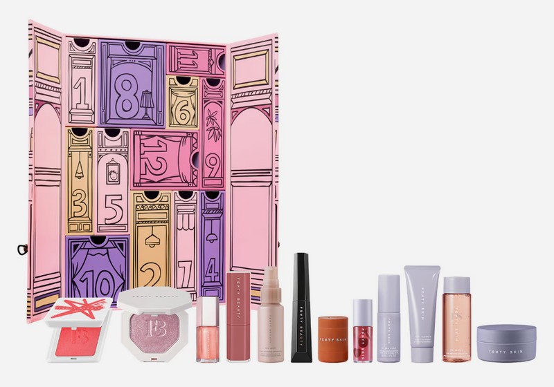 contenu du calendrier de l'Avent Fenty