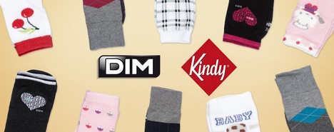 Dim et Kindy – Vente privée de chaussettes