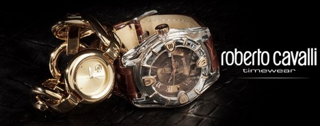 vente privée de montres Roberto Cavalli