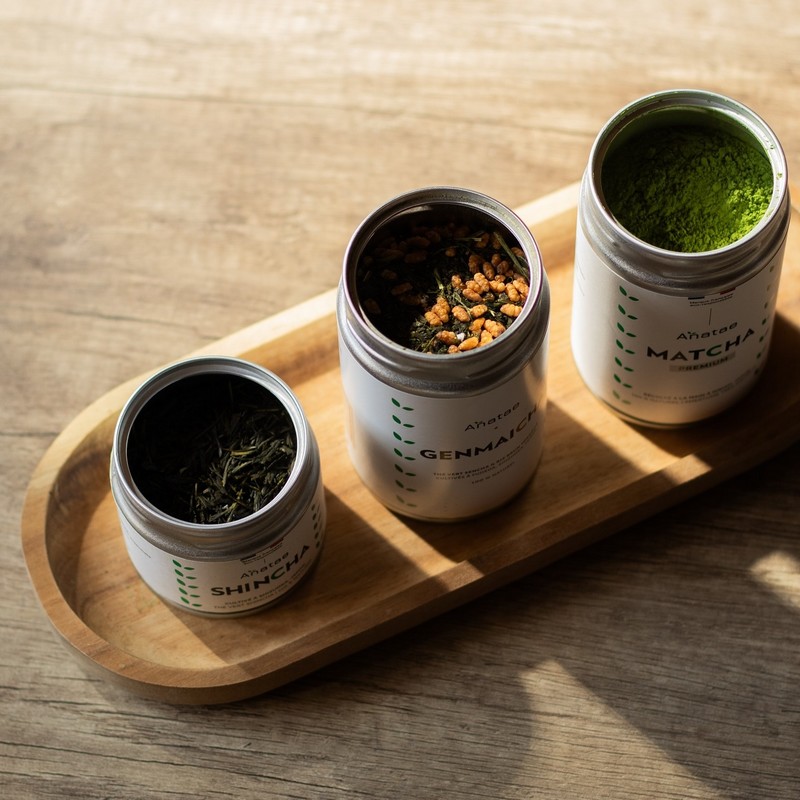 boites de thé matcha Anatae